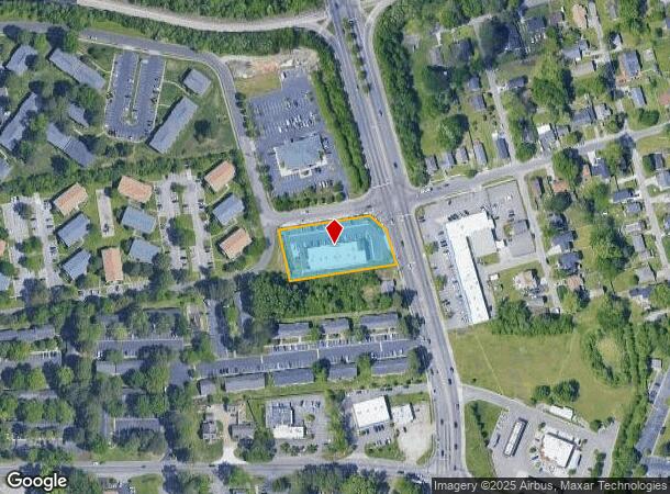  3525 Towne Point Rd, Portsmouth, VA Parcel Map