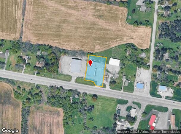 5557 E Main Rd, Stafford, NY Parcel Map