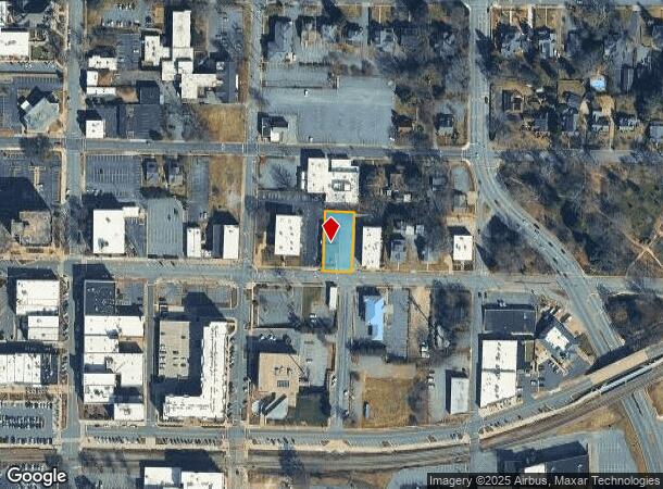 25 1St Ave Ne, Hickory, NC Parcel Map