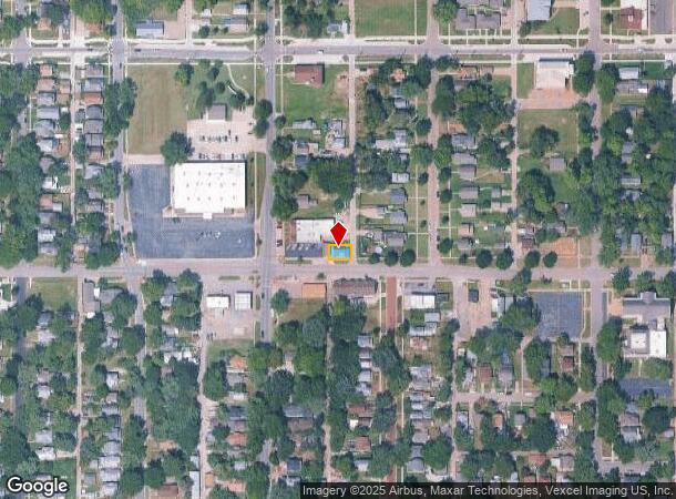  1314 Sw Huntoon St, Topeka, KS Parcel Map