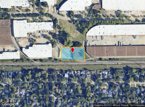  447 W 38Th St, Houston, TX Parcel Map