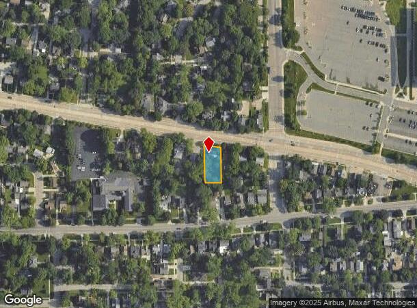  1017 Washtenaw Rd, Ypsilanti, MI Parcel Map
