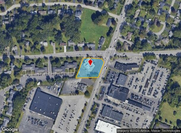  2411 W Henrietta Rd, Rochester, NY Parcel Map
