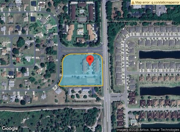  1400 Parkwood Palm Blvd, Lehigh Acres, FL Parcel Map