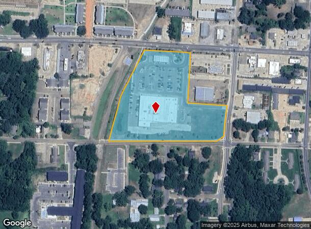  321 W California Ave, Ruston, LA Parcel Map