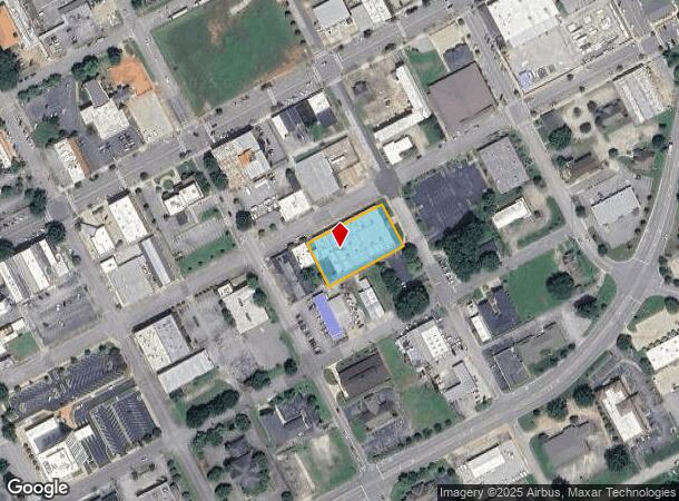 Walnut St, Florence, AL Parcel Map