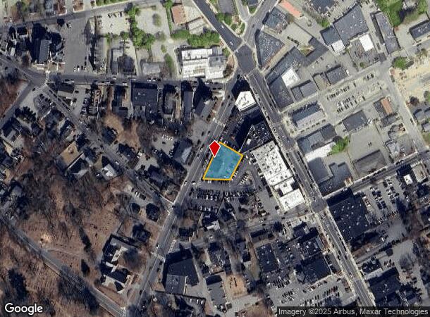  18 Central St, Andover, MA Parcel Map