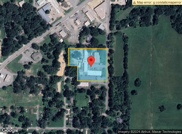  1010 Barnes St, Lonoke, AR Parcel Map