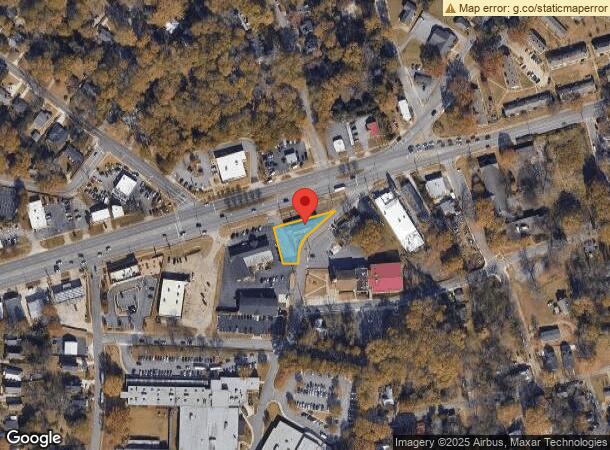  1855 W Broad St, Athens, GA Parcel Map