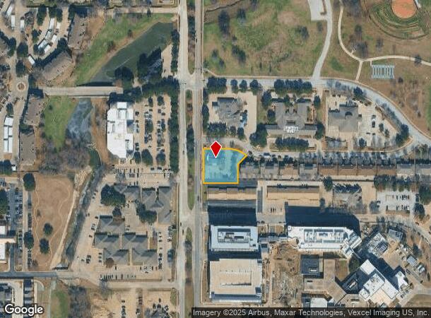 3035 Matlock Rd, Arlington, TX Parcel Map