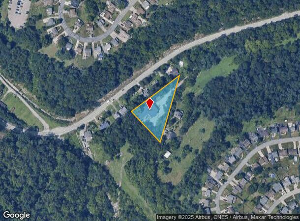  1319 Scrubgrass Rd, Carnegie, PA Parcel Map