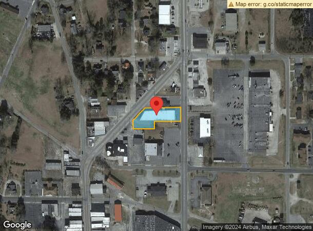  115 N Walnut St, Fairmont, NC Parcel Map