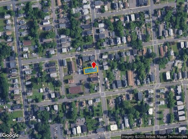 132 Oak St, New Britain, CT Parcel Map