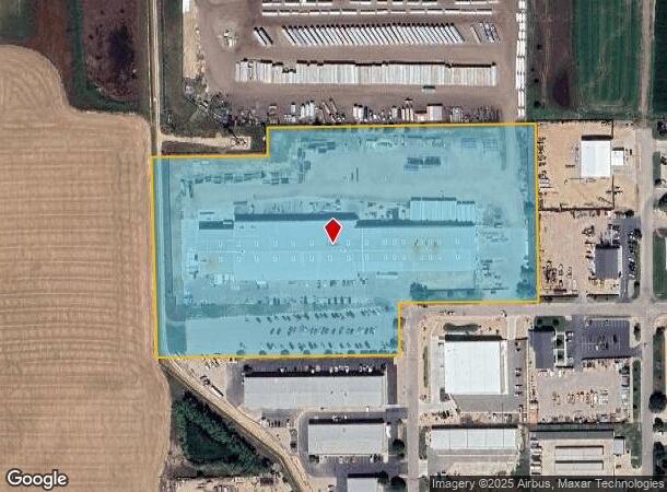 390 Mountain View Rd, Johnstown, CO Parcel Map