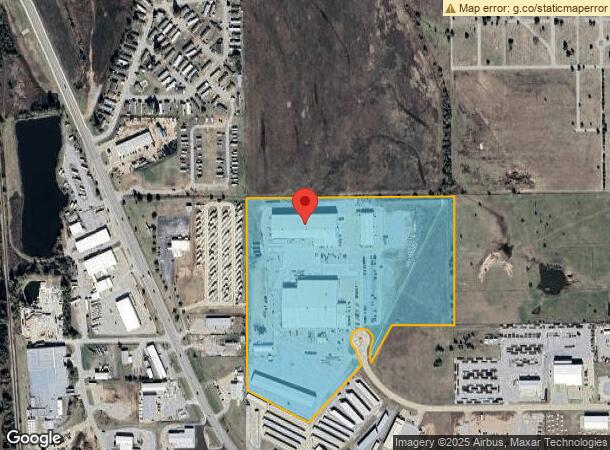  2002 N Choctaw Ave, El Reno, OK Parcel Map