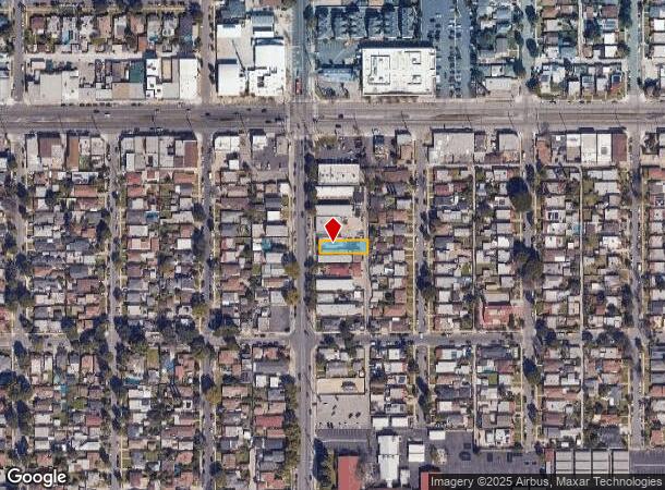  6552 Orange Ave, Long Beach, CA Parcel Map