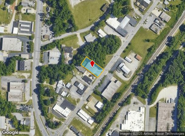  2420 W English Rd, High Point, NC Parcel Map
