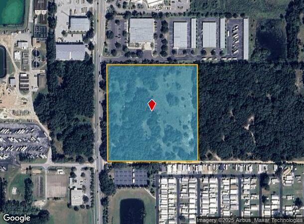  451 Rolling Acres Rd, Lady Lake, FL Parcel Map