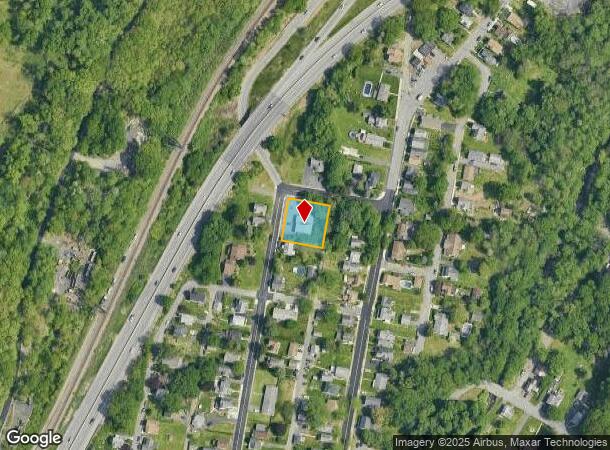  1054 Oak St, Scranton, PA Parcel Map
