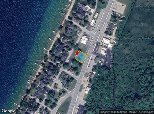 220 N Michigan Ave, Beulah, MI Parcel Map