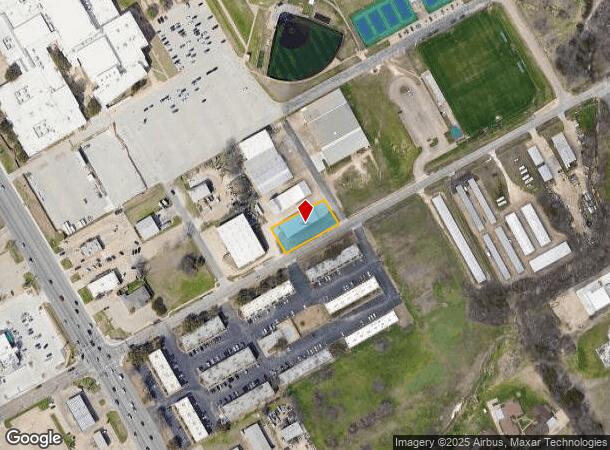 711 Frank St, Hewitt, TX Parcel Map