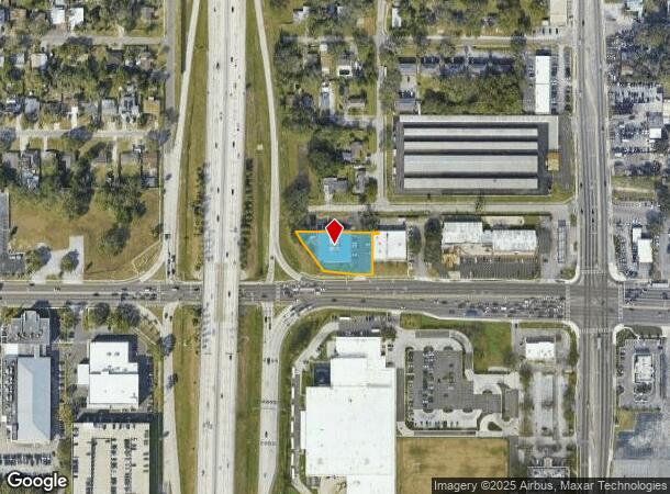  702 E Fowler Ave, Tampa, FL Parcel Map