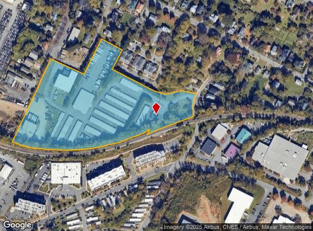 131 Franklin St, Charlottesville, VA Parcel Map