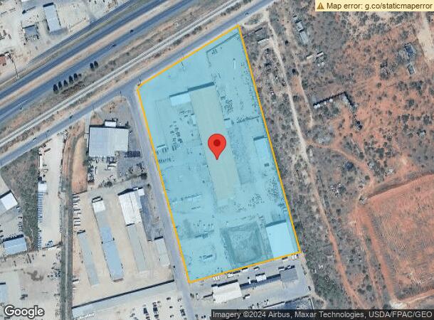  4915 W Industrial Ave, Midland, TX Parcel Map