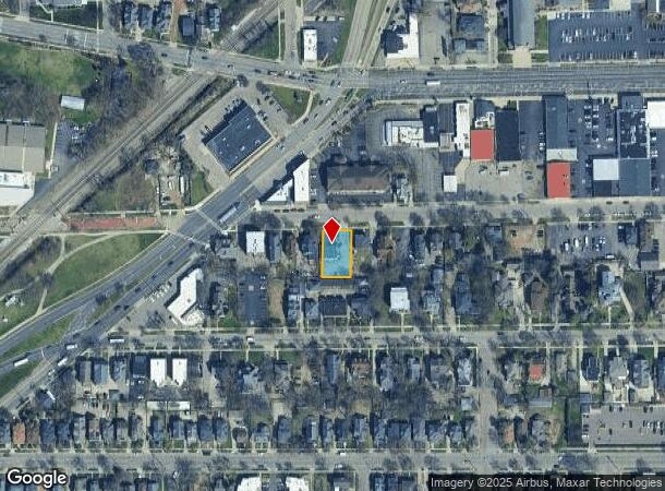 729 Academy St, Kalamazoo, MI Parcel Map