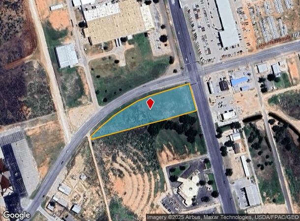 1519 N Main St, Andrews, TX Parcel Map