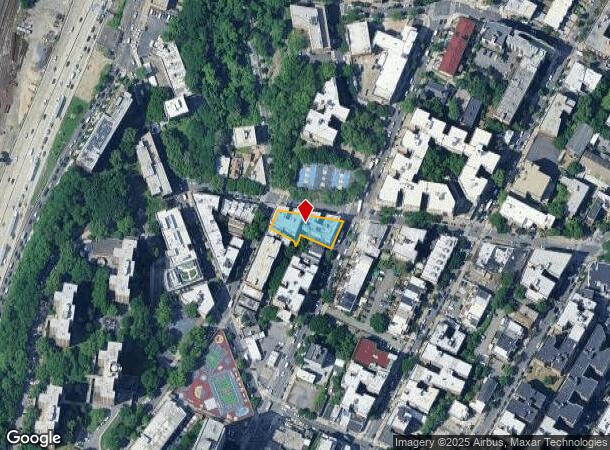 158 W 168Th St, Bronx, NY Parcel Map