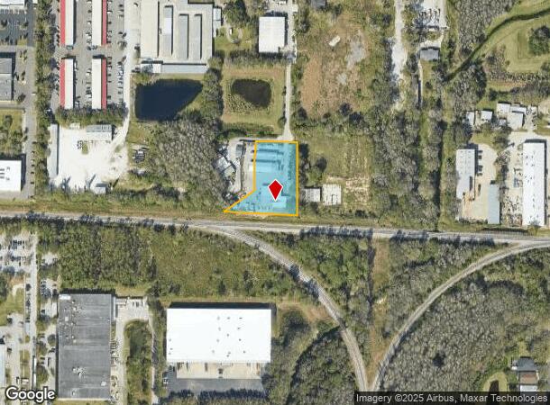  9502 Merchants Center Dr, Tampa, FL Parcel Map