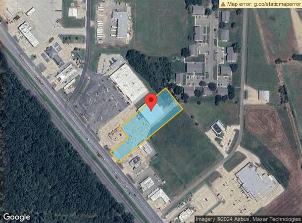  1130 S Constitution Ave, Ashdown, AR Parcel Map