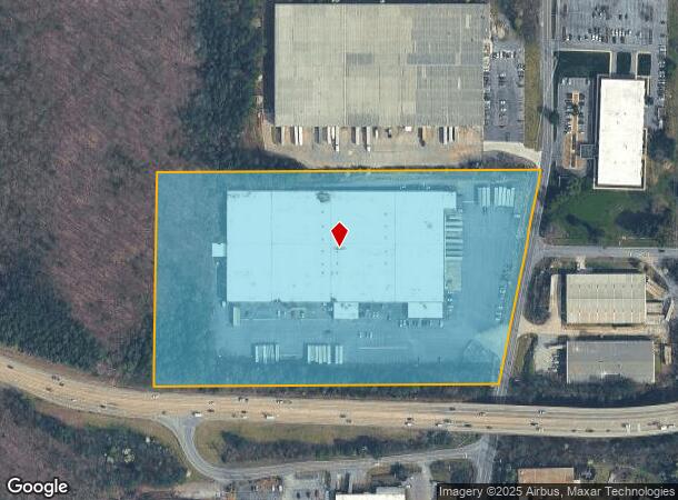  1409 Coronet Dr, Dalton, GA Parcel Map