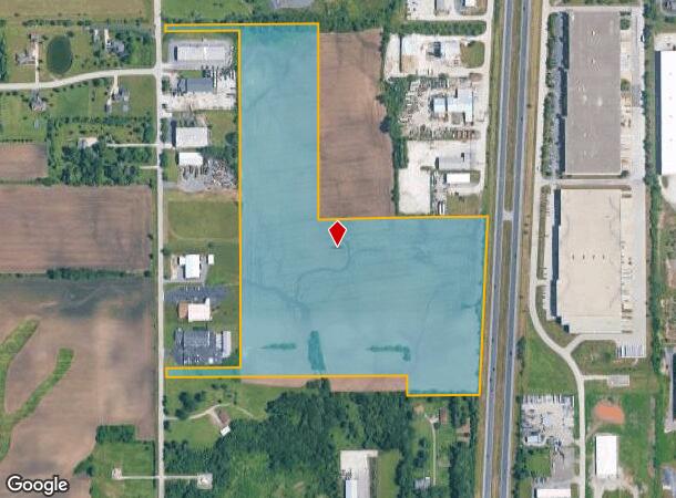  Sunset Dr W, Monee, IL Parcel Map