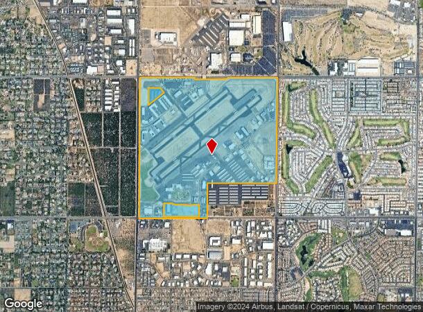  4603 E Mallory Cir, Mesa, AZ Parcel Map