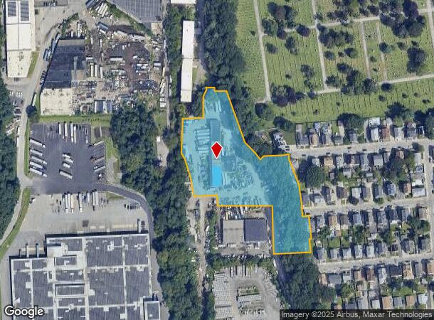  25 Crow Point Rd, Lincoln, RI Parcel Map