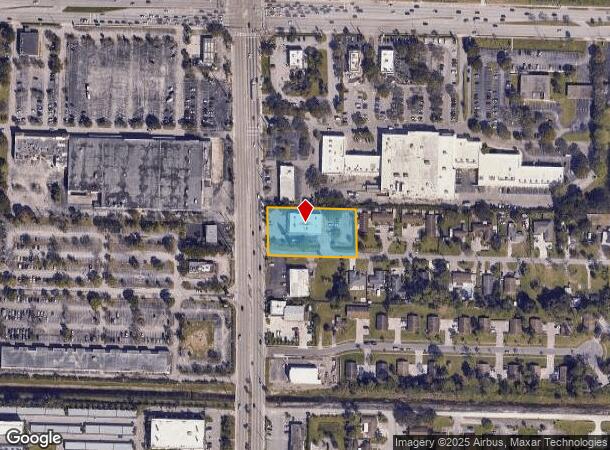  1890 S Military Trl, West Palm Beach, FL Parcel Map