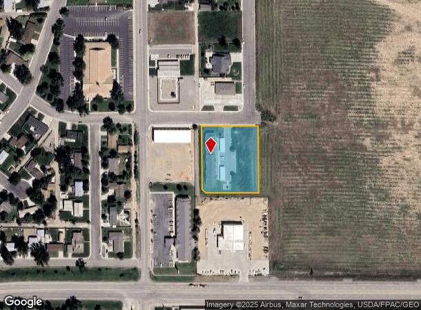 3315 Paintbrush Ln, Worland, WY Parcel Map