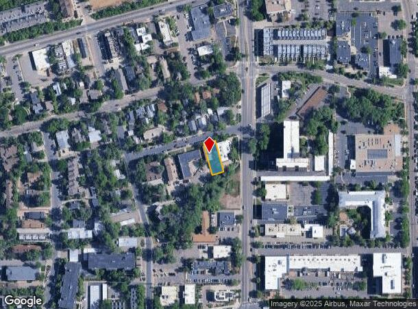  2360 South St, Boulder, CO Parcel Map