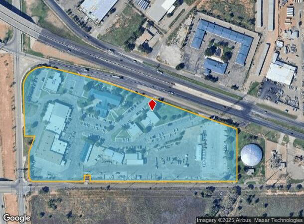  135 Slaton Rd, Lubbock, TX Parcel Map