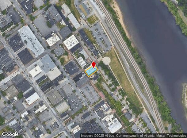  1101 Jefferson St, Lynchburg, VA Parcel Map