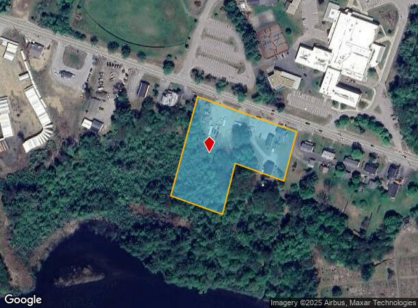  454 W Main St, Tilton, NH Parcel Map