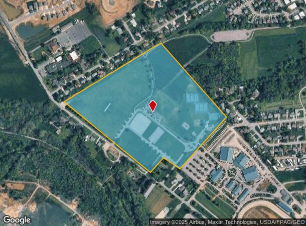 210 Fairground Rd, Xenia, OH Parcel Map