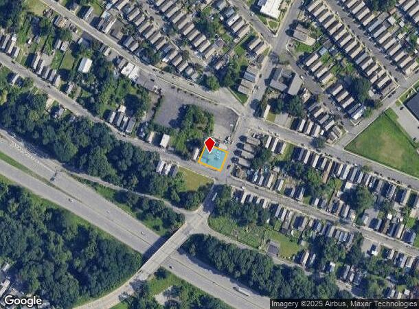 885 Strong St, Schenectady, NY Parcel Map