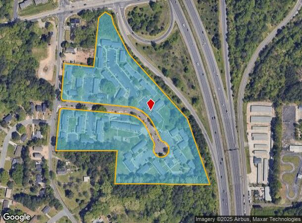 1237 Naples Pl, Durham, NC Parcel Map