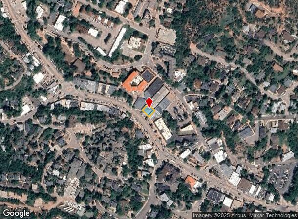  924 Manitou Ave, Manitou Springs, CO Parcel Map
