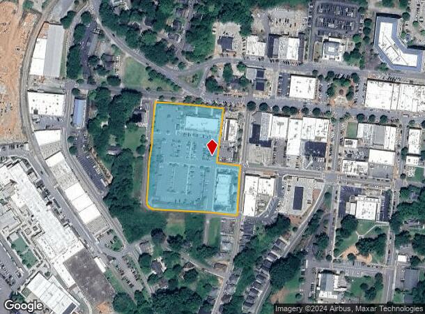  Academy St, Canton, GA Parcel Map