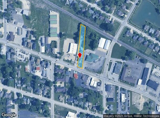  516 E Main St, Brownsburg, IN Parcel Map