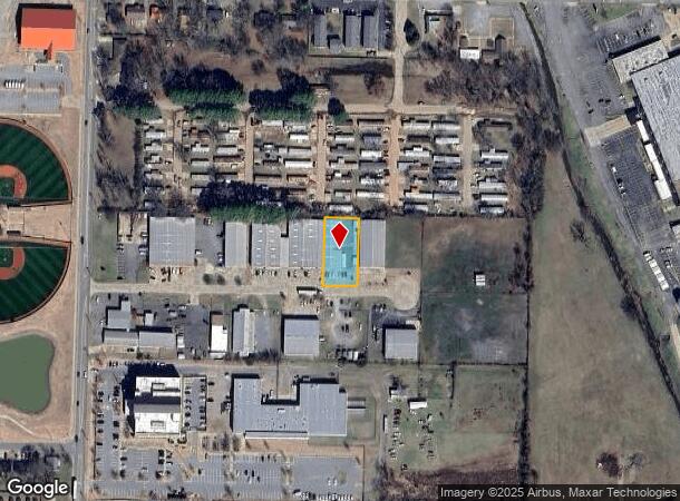 1308 Nabholz Ave, Conway, AR Parcel Map